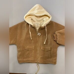 Girls sherpa jacket new